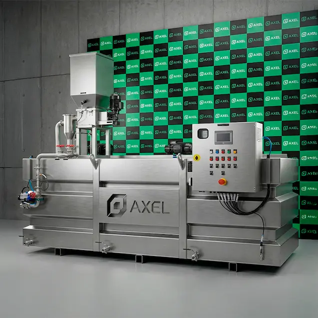 Preparador de Polímero Industrial Axel Automação